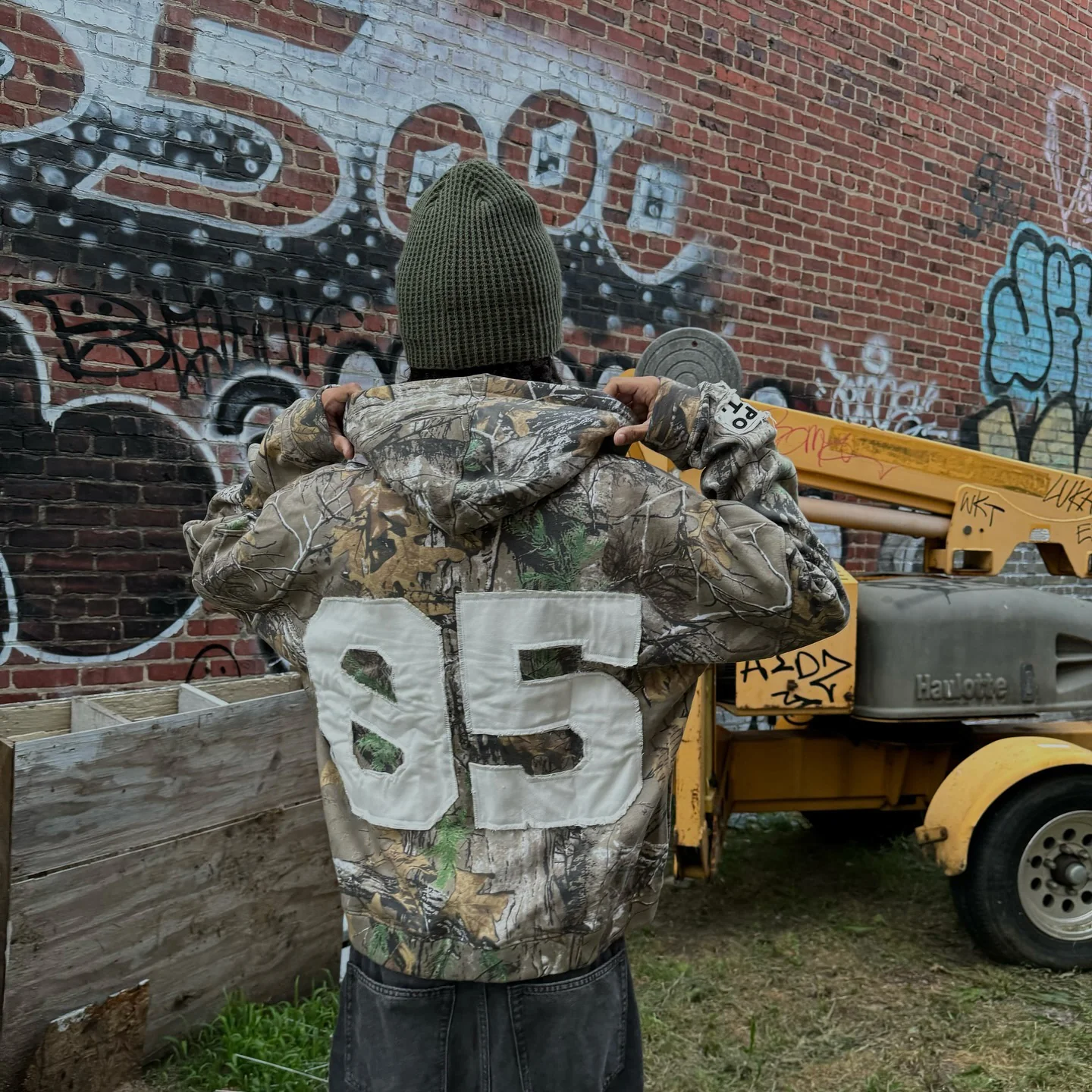05 Camouflage casual street zipper hoodie - Image 3