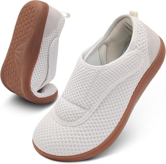 2025 Men's Lightweight Extra Wide Width Orthopedic Hands-Free Foot Pain Relief Slip-on Shoes - Image 4