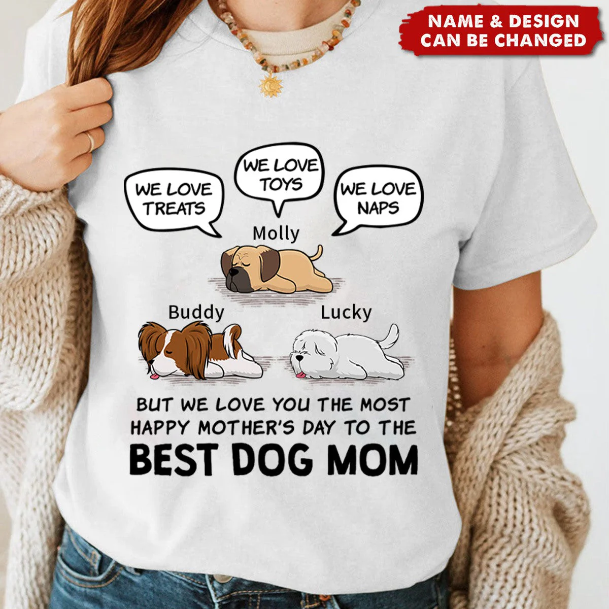 But I Love You The Most - Personalized T-shirt - Mother's Day, Gift For Pet Owners, Pet Lovers - Image 2