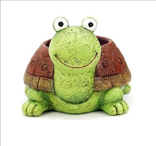 Cute Animal Plant Pots Cartoon Shaped Succulent Vase Flower Pots,Container,Home Decoration Planter Pots,Desk Mini Ornament (Tortoise) - Image 4