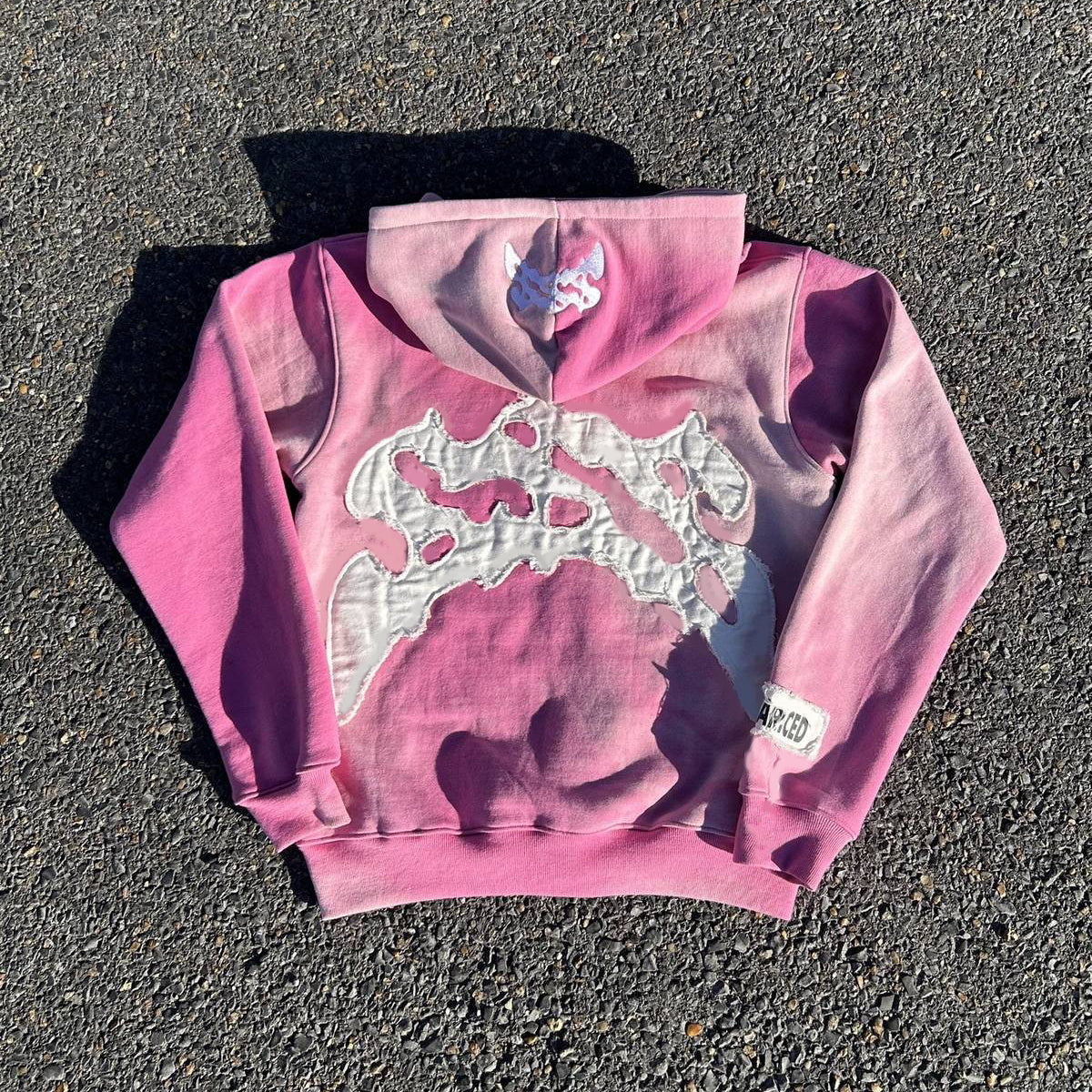 Desire Casual Street Vintage Zip Hoodie - Image 4