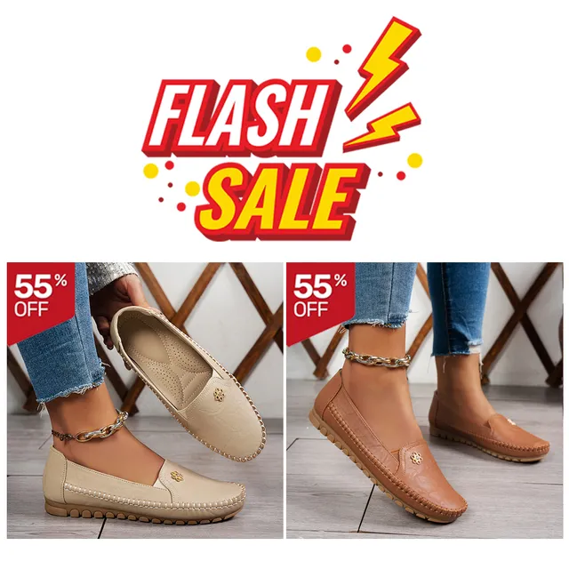 🔥Best Seller-Last Day Sale 60% OFF🔥 Orthopedic leather shoes, Lightweight, Anti-Slip, Breathable for Women - Image 14