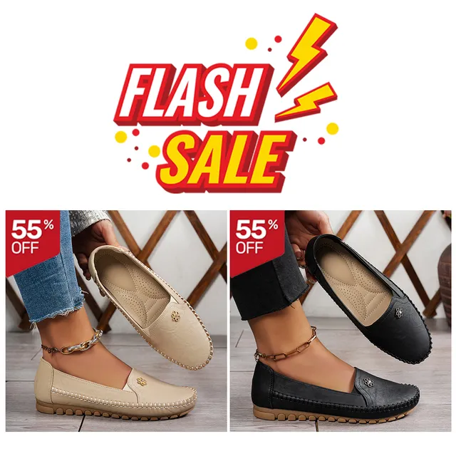 🔥Best Seller-Last Day Sale 60% OFF🔥 Orthopedic leather shoes, Lightweight, Anti-Slip, Breathable for Women - Image 15