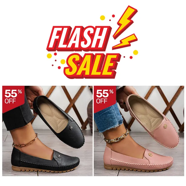 🔥Best Seller-Last Day Sale 60% OFF🔥 Orthopedic leather shoes, Lightweight, Anti-Slip, Breathable for Women - Image 16