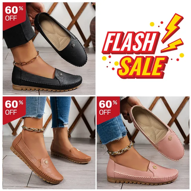 🔥Best Seller-Last Day Sale 60% OFF🔥 Orthopedic leather shoes, Lightweight, Anti-Slip, Breathable for Women - Image 19