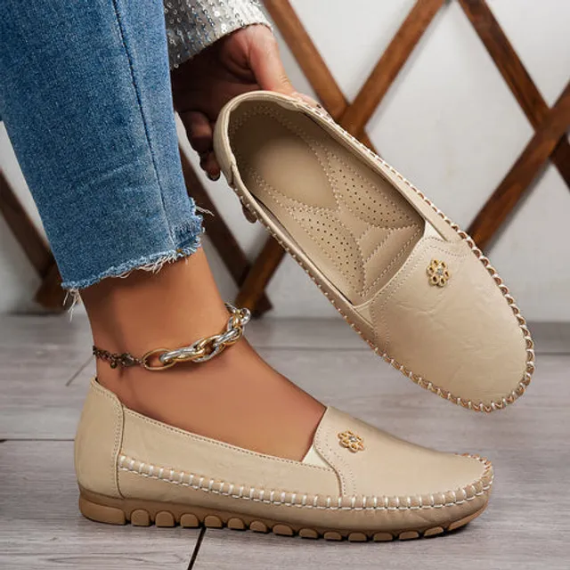 🔥Best Seller-Last Day Sale 60% OFF🔥 Orthopedic leather shoes, Lightweight, Anti-Slip, Breathable for Women - Image 5