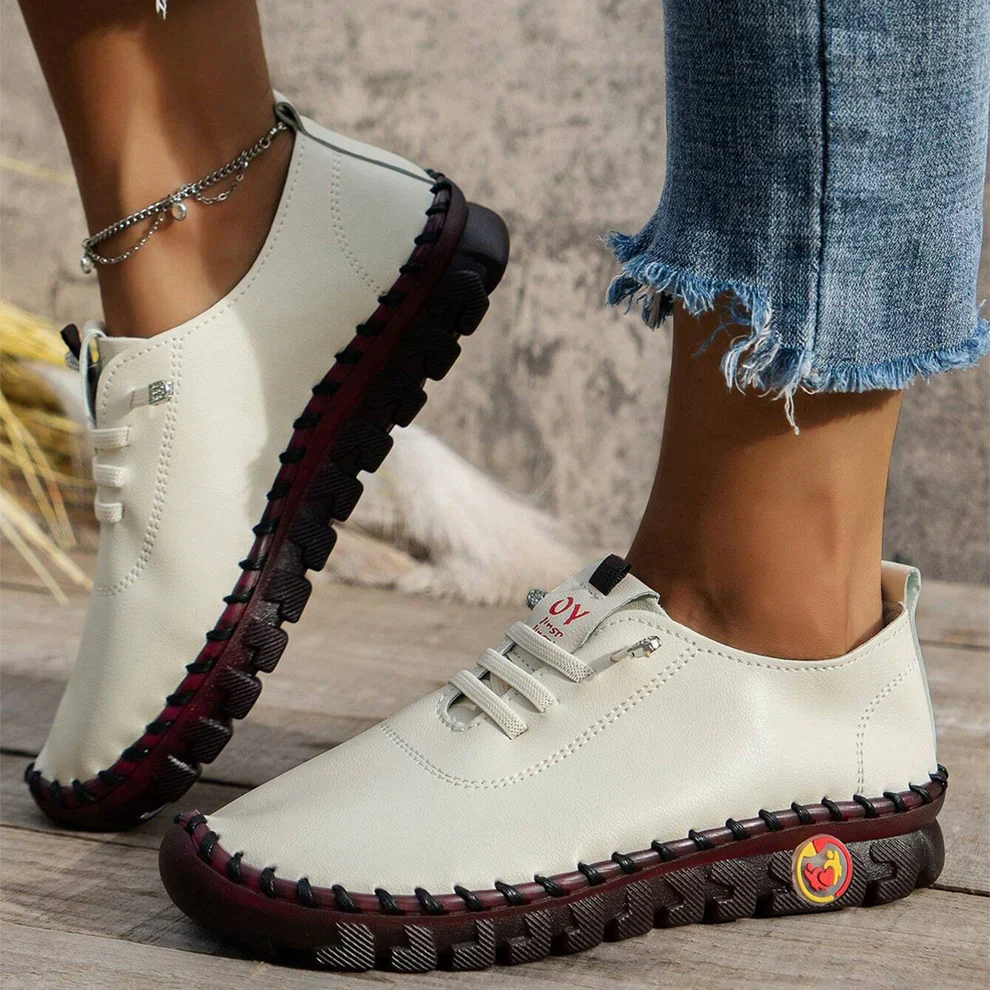 🔥Best Seller-Last Day Sale 60% OFF🔥Women's Hand-Stitched Uniqcomfy Wide Toe Box Leather Shoes - Image 13