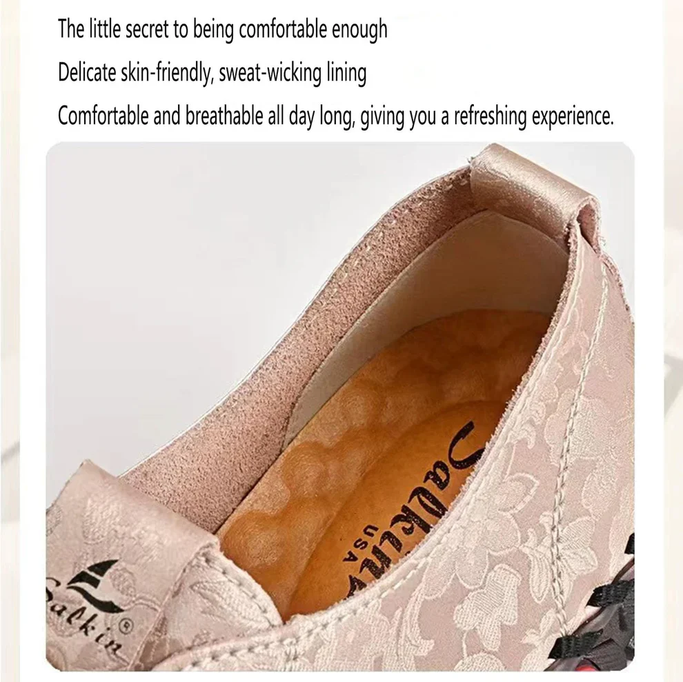 🔥Best Seller-Last Day Sale 60% OFF🔥Women's Hand-Stitched Uniqcomfy Wide Toe Box Leather Shoes - Image 5