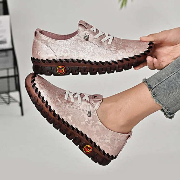 🔥Best Seller-Last Day Sale 60% OFF🔥Women's Hand-Stitched Uniqcomfy Wide Toe Box Leather Shoes - Image 7