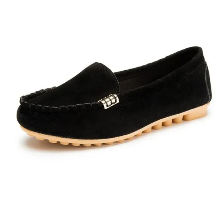🔥Hot Sale🔥Orthowalk's Round-Toe Flats,Breathable Orthopedic Slip On Walking Shoes - Image 6