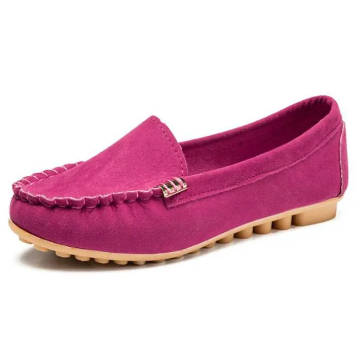 🔥Hot Sale🔥Orthowalk's Round-Toe Flats,Breathable Orthopedic Slip On Walking Shoes - Image 7