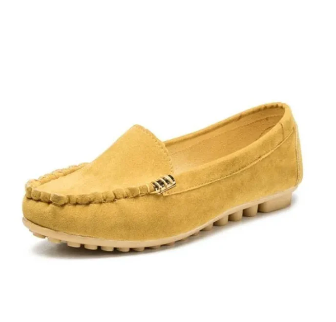 🔥Hot Sale🔥Orthowalk's Round-Toe Flats,Breathable Orthopedic Slip On Walking Shoes - Image 9