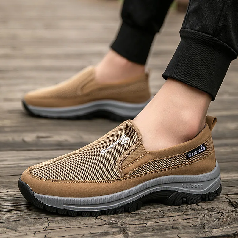 🔥LAST DAY 70% OFF🔥Men's Arch Support & Breathable and Light & Non-Slip Shoes - Proven Plantar Fasciitis, Foot and Heel Pain Relief. - Image 4