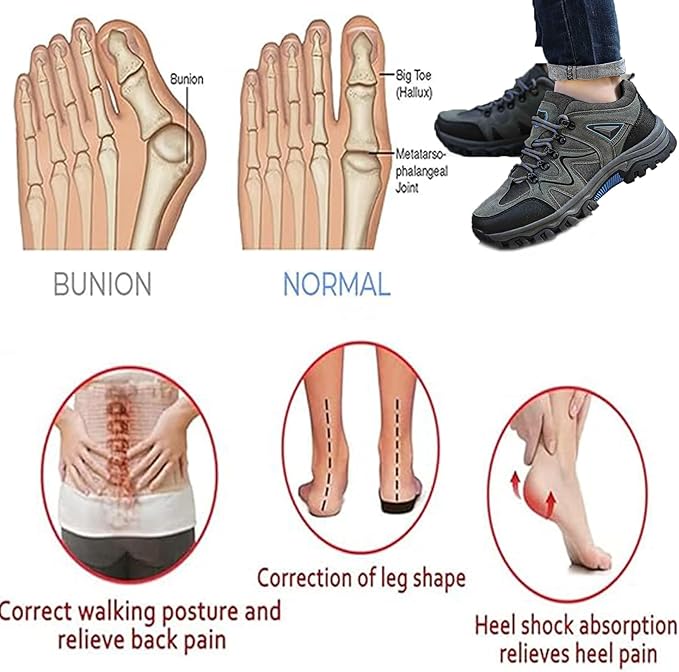 🔥Mid Year Sale 70% OFF🔥 - Men's Waterproof Fashion Orthopedic Shoes - Improve Posture and Help Painless Walking and Standing - Image 3