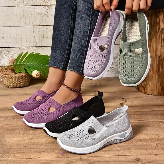 🔥On This Week Sale Off 60%🔥Women's Orthopedic Corrector Walking Sneakers, Comfortable Working Shoes - Image 2
