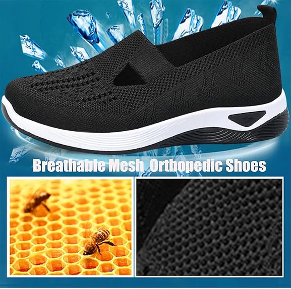 🔥On This Week Sale Off 60%🔥Women's Orthopedic Corrector Walking Sneakers, Comfortable Working Shoes - Image 6
