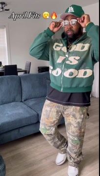 God is Good Casual Streetwear Zip-Up Hoodie - Image 10