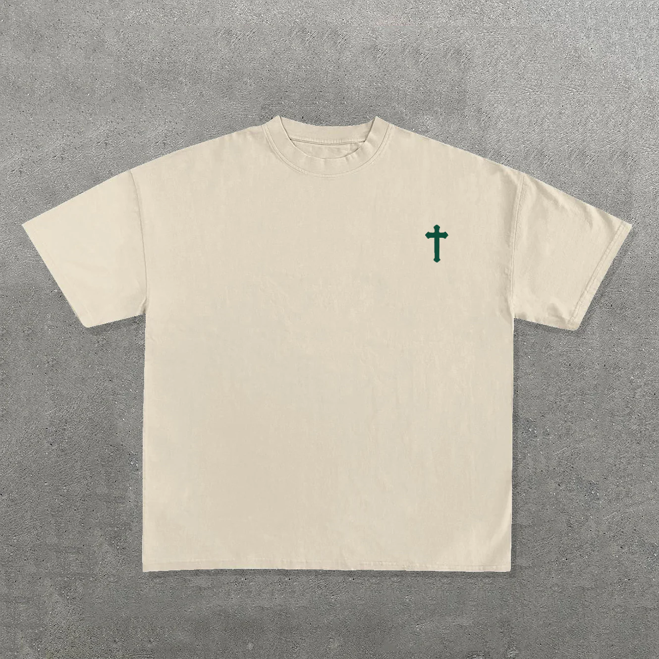It't Never Luck It's Always God Print Short Sleeve T-Shirt - Image 2