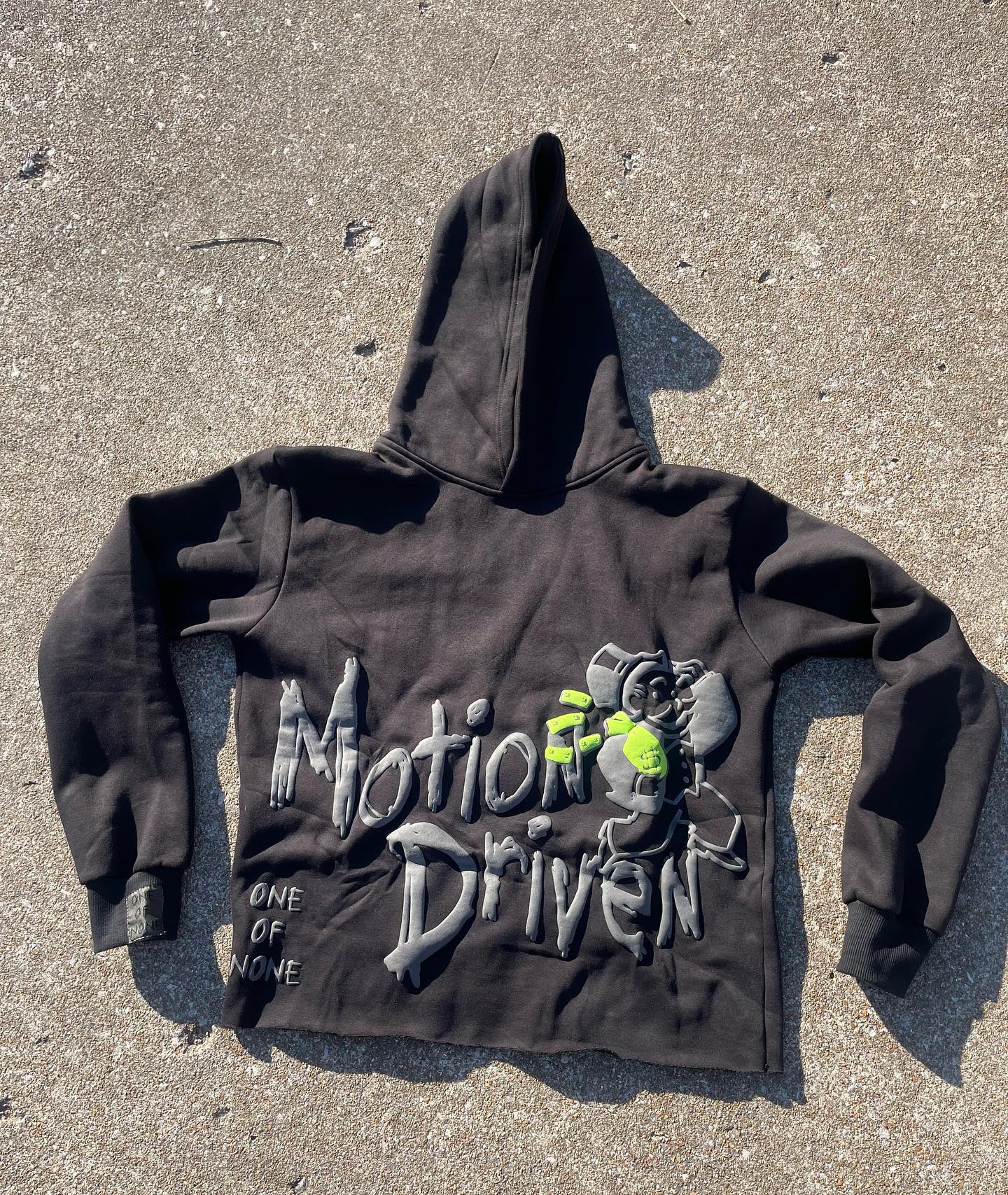 Lucky Kiss Print Casual Street Hoodie - Image 3