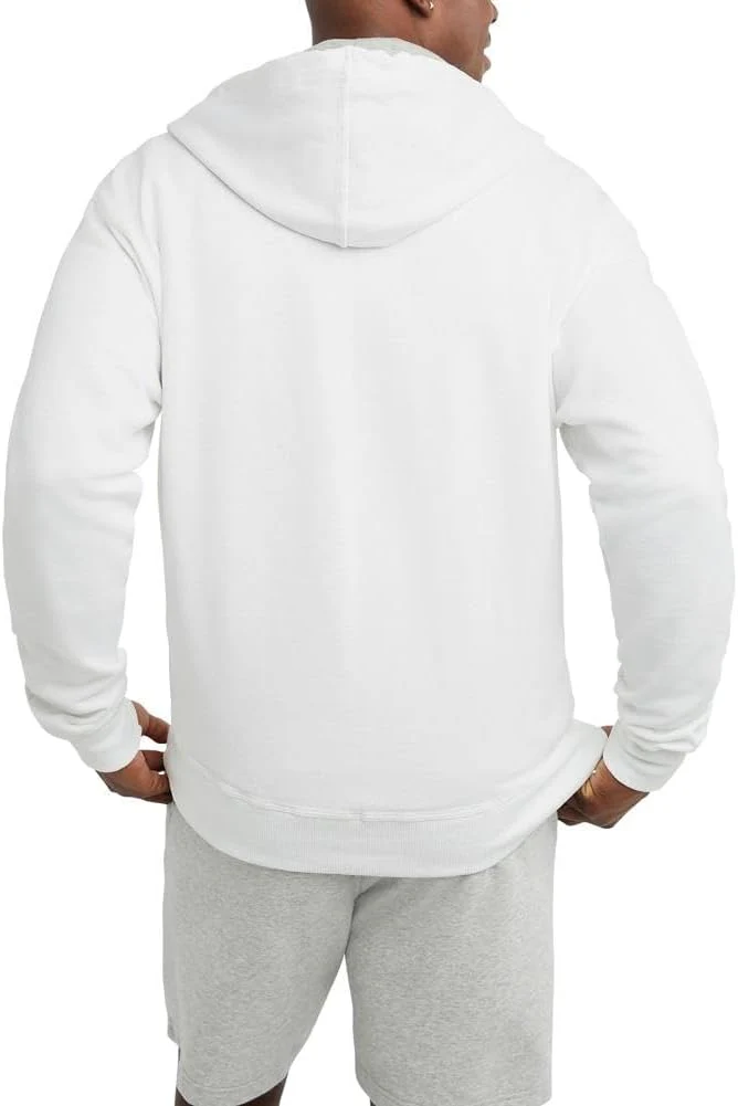 Men's Powerblend Fleece Full Zip Hoodie - Image 2