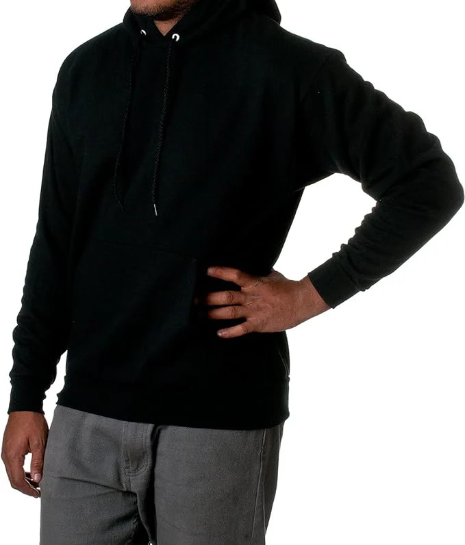 Men's Pullover EcoSmart Hooded Sweatshirt - Image 3