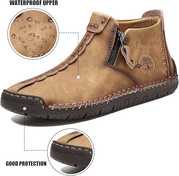 Men's zip-up casual shoes - Image 6