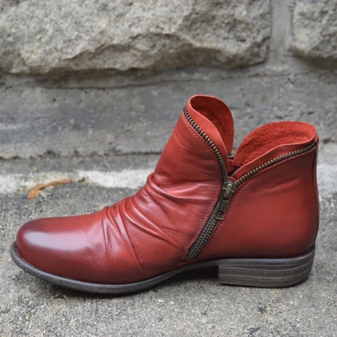 Orthopedic Cozy Colorful Arch Support Ankle Winter Boots - Image 12