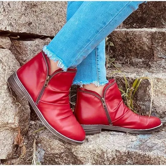 Orthopedic Cozy Colorful Arch Support Ankle Winter Boots - Image 8