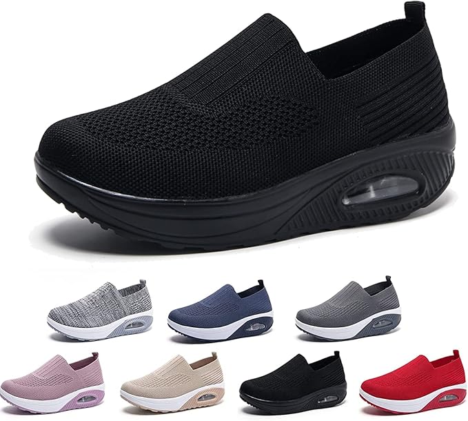 Outdoor Women Air Cushion Orthopedic Sneakers - Image 13