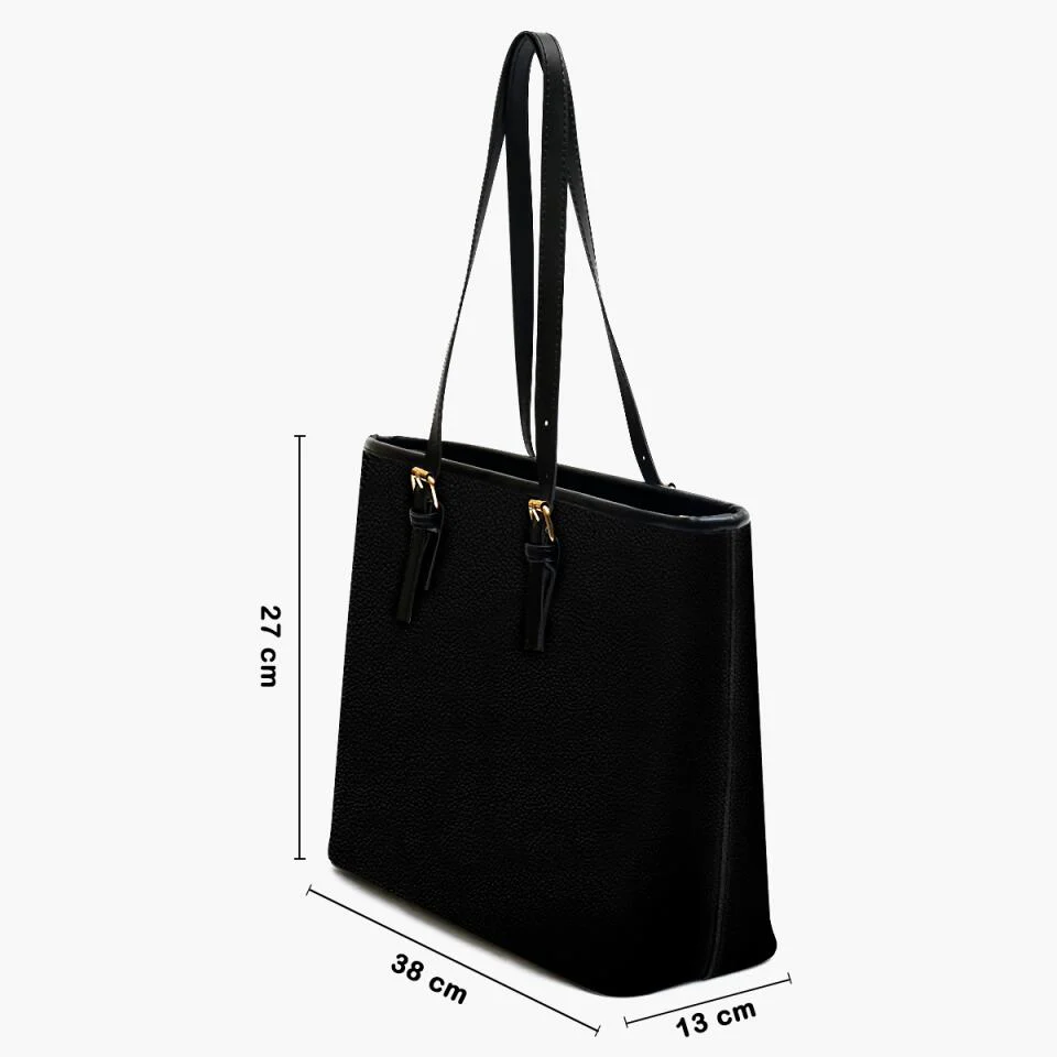 Personalized Leather Bucket Bag - Gift For Nurse - World's Best Nurse - Image 5