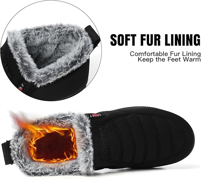 Women's Ultra Cozy Non-Slip Thermal Boots - Image 3